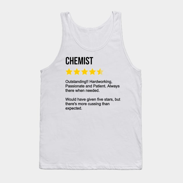 Chemist Review Tank Top by IndigoPine